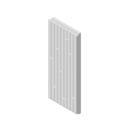 Šamotová deska levá ESQUINA 3G  